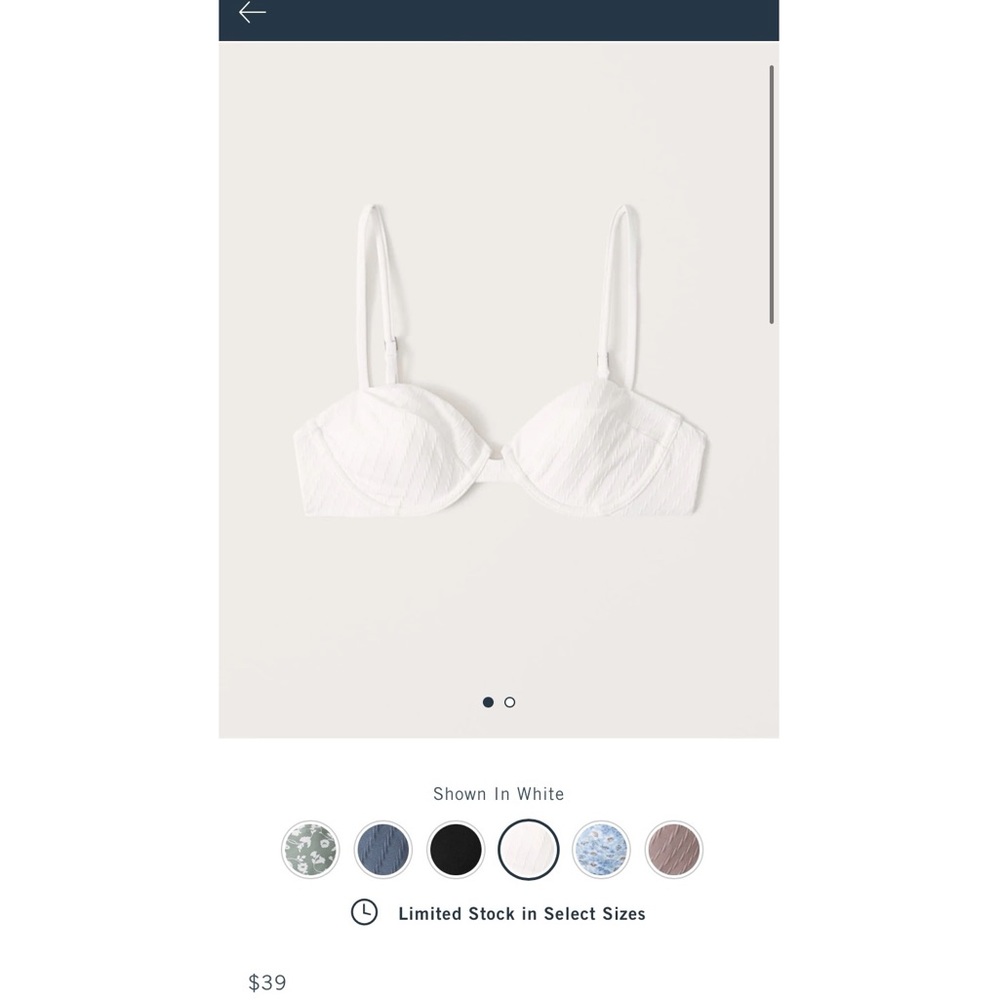Underwire Bikini Top